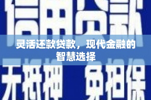通许灵活还款贷款，现代金融的智慧选择