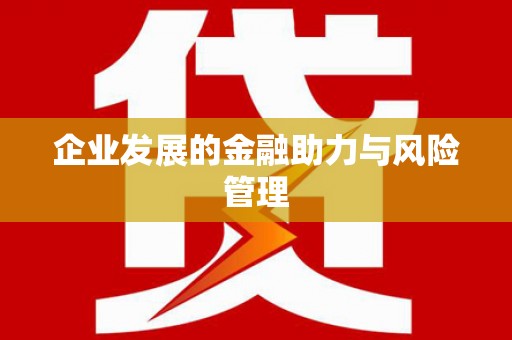 通许企业发展的金融助力与风险管理