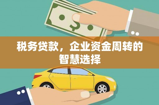 通许税务贷款，企业资金周转的智慧选择