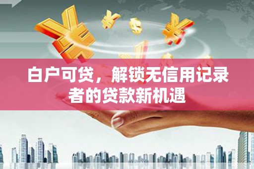 通许白户可贷，解锁无信用记录者的贷款新机遇